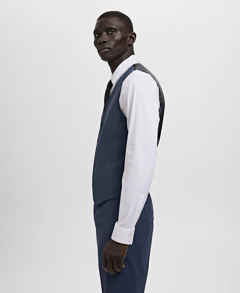 Mango Men's Paris Super Slim-Fit Suit Vest