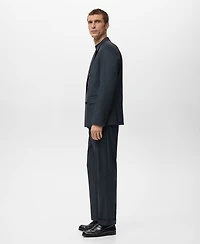 Mango Men's Boston Slim-Fit Suit Trousers