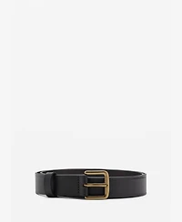 Mango Men's Leather Belt
