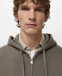 Mango Men's Zipped Hoodie