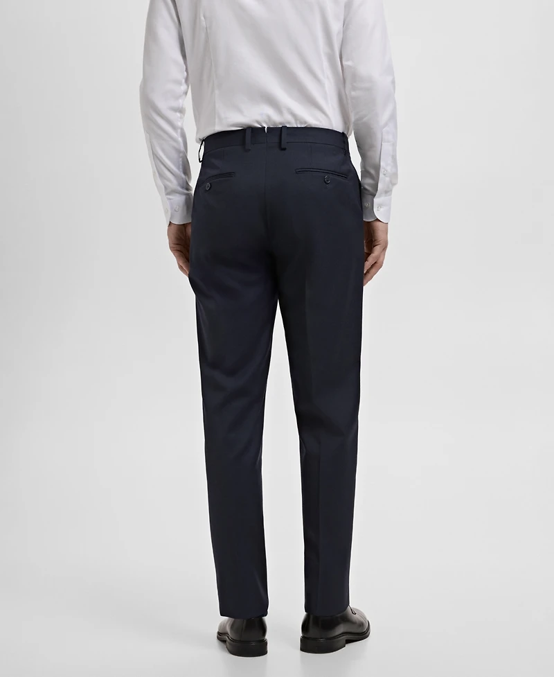 Mango Men's Turin Wool Suit Pants