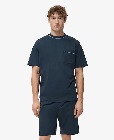 Mango Men's Cotton Pyjama Shorts Pack