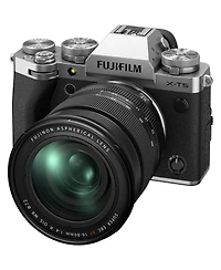 Fujifilm X-T5 Mirrorless Camera with Xf 16-80mm f/4.0 R Ois Wr Lens, Silver