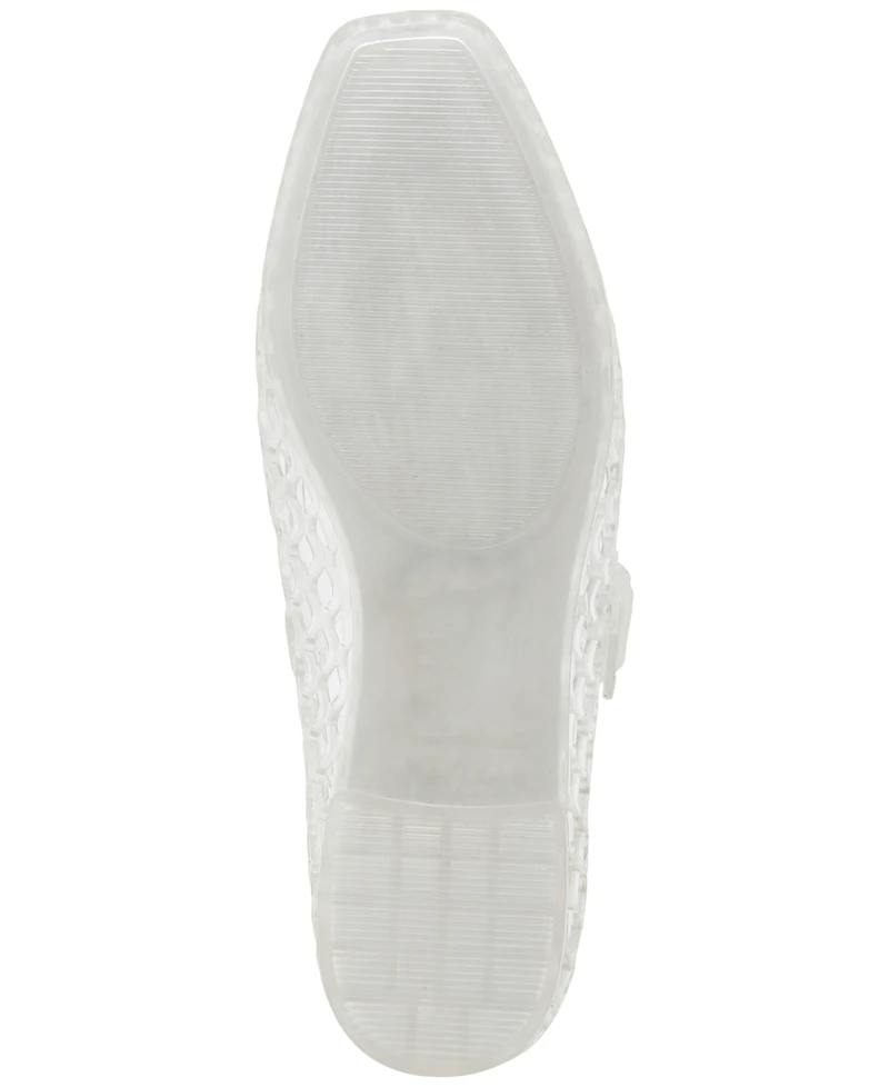 Dv Dolce Vita Women's Mulaney Jelly Buckle Mary Jane Flats