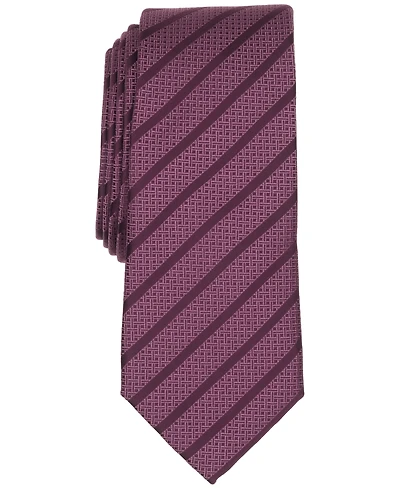 Alfani Men's Saxon Striped Slim Tie, Macy's Exclusive