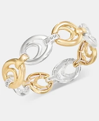 Anne Klein Linked Stretch Bracelet
