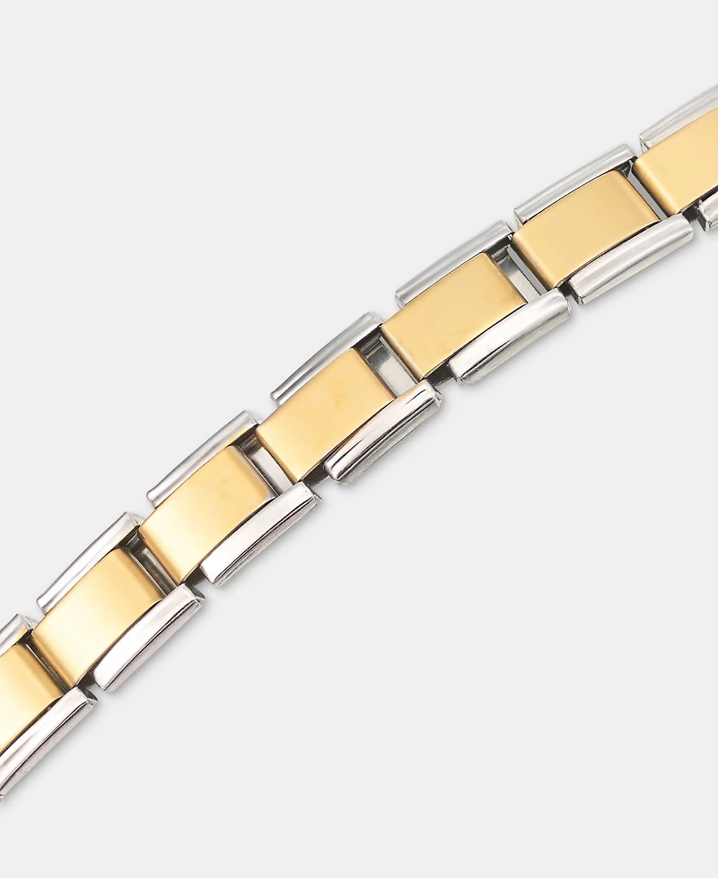 Anne Klein Puffy Heart Charm Stretch Bracelet