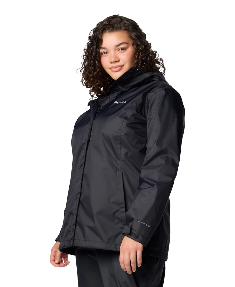 Columbia Plus Waterproof Breathable Packable Arcadia Ii Jacket