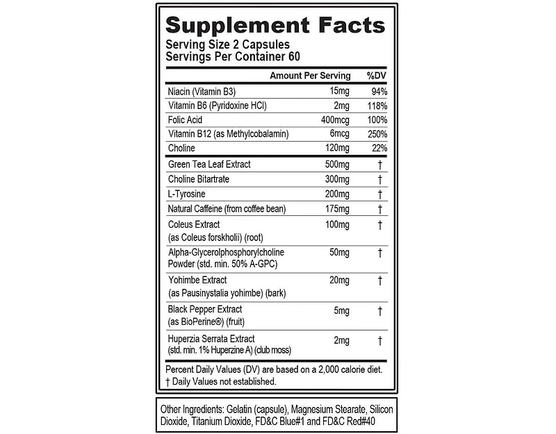 Evl Thermogenic Fat Burner | Fast Acting Weight Loss Energy and Appetite Support