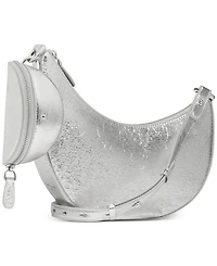 kate spade new york Duo Small Crinkle Metallic Leather Crossbody Bag