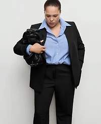 Mango Women's Straight Suit Pants