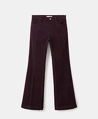 Mango Women's Corduroy Flared Jeans