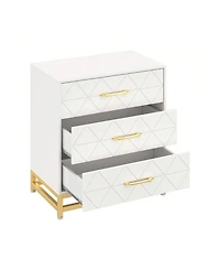 gaomon 3-Drawer Wood Dresser