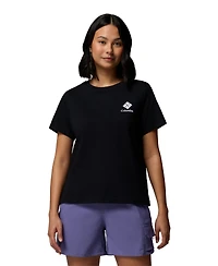 Columbia Women's Rolling Bend Graphic Short Sleeve Top