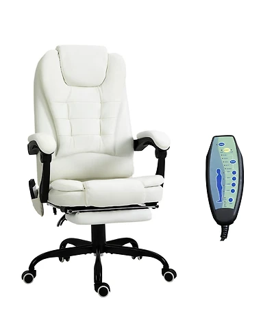 Boyel Living 7-Point Vibrating Massage Office Chair High Back Adjustable Recliner