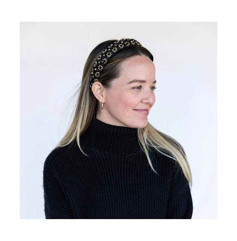 Headbands of Hope Women's Embellished Starburst Padded Headband