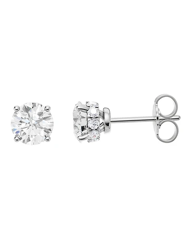 Macy's Diamond Stud Earrings (2 ct. t.w.) in 14k White Gold