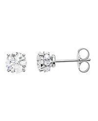 Macy's Diamond Stud Earrings (2 ct. t.w.) in 14k White Gold