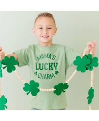 Sweet Wink Little Boys Mama's Lucky Charm St. Patrick's Day Short Sleeve T-Shirt