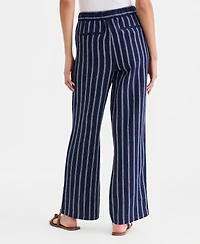 Charter Club Women's 100% Linen Drawstring Pants, Macy's Exclusive