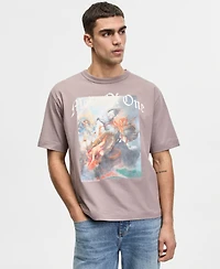 Mode of One Men's Relaxed-Fit Florence Graphic T-Shirt, Macy's Exclusive