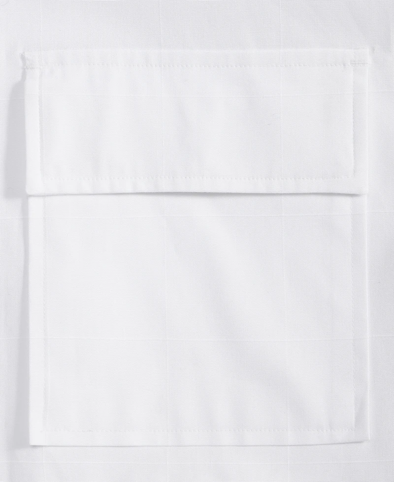 Mode of One Men's Relaxed-Fit Short-Sleeve Ripstop Shirt, Macy's Exclusive