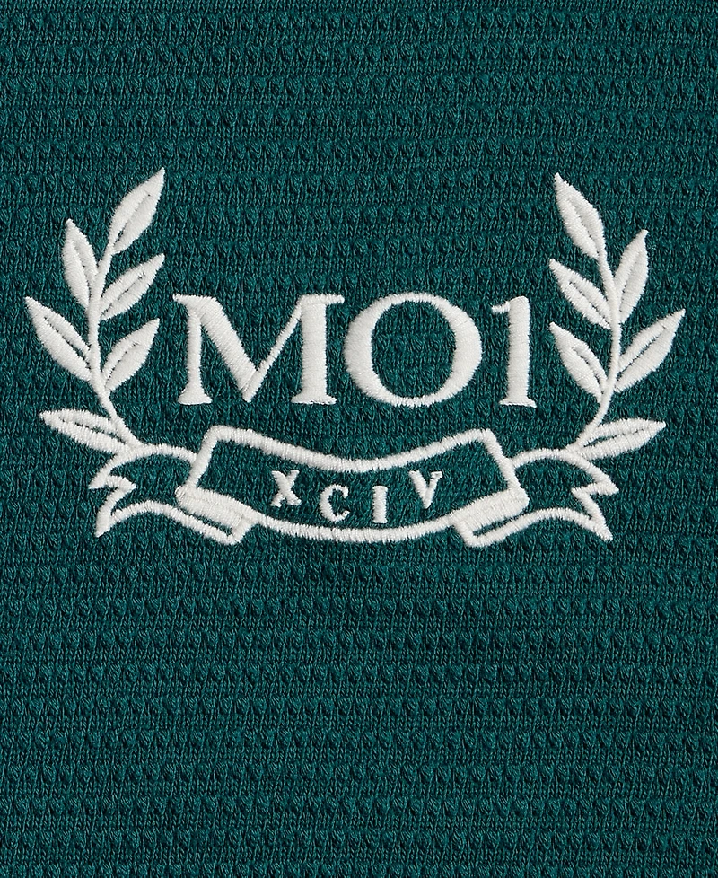 Mode of One Men's Relaxed-Fit Textured Polo Shirt, Macy's Exclusive