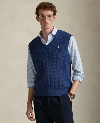 Polo Ralph Lauren Men's Cable-Knit Sweater Vest