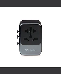 Verbatim 32122 Uta-07 3-usb-a/3-usb-c Universal Travel Adapter