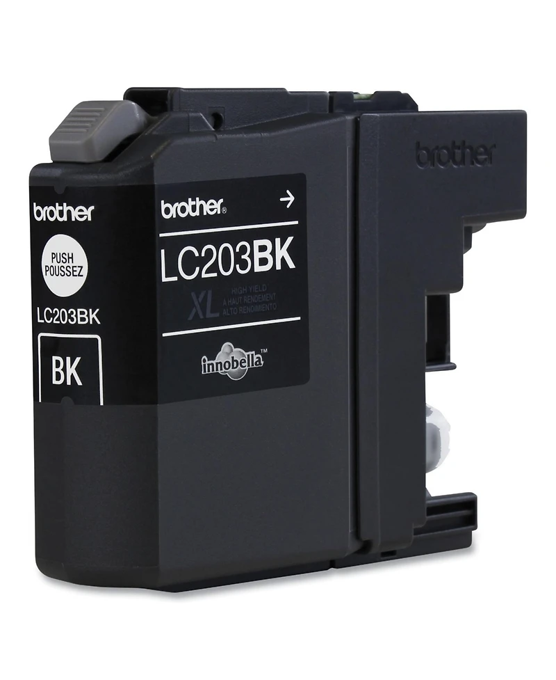 Brother LC203BK 550 Page-Yield Innobella High-Yield Ink - Black