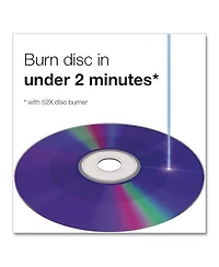 Verbatim 95252 700 Mb 52X Cd-r White Inkjet Printable Hub Printable (100/Pack