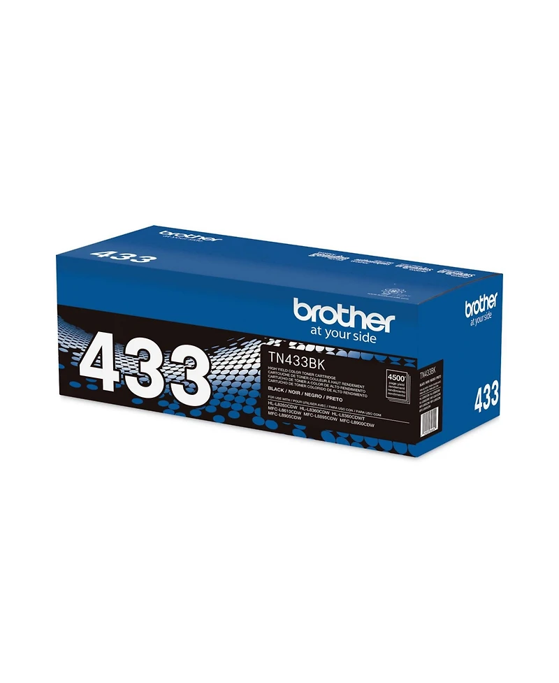 Brother TN433BK 4,500 Page-Yield High-Yield Toner - Black