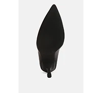 Womens Rarity Point Toe Stiletto Heeled Pumps