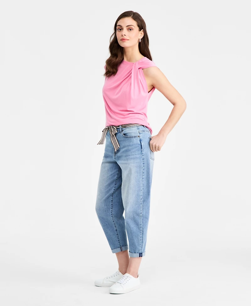 Nautica Jeans Women's Belted Carrot
