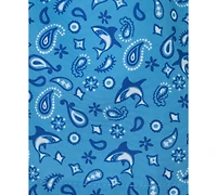 Andy & Evan Boys' 2T-5 Crewneck Rash Guard and Printed Shorts, 2-Piece Set