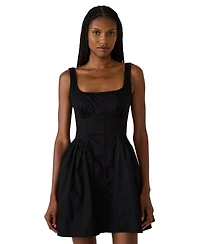Steve Madden Juniors' Square Neck Short Dress