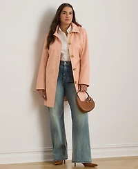 Lauren Ralph Plus Hooded Raincoat