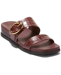 Cole Haan Women's Oaklynn Double Band Slip-On Footbed Sandals