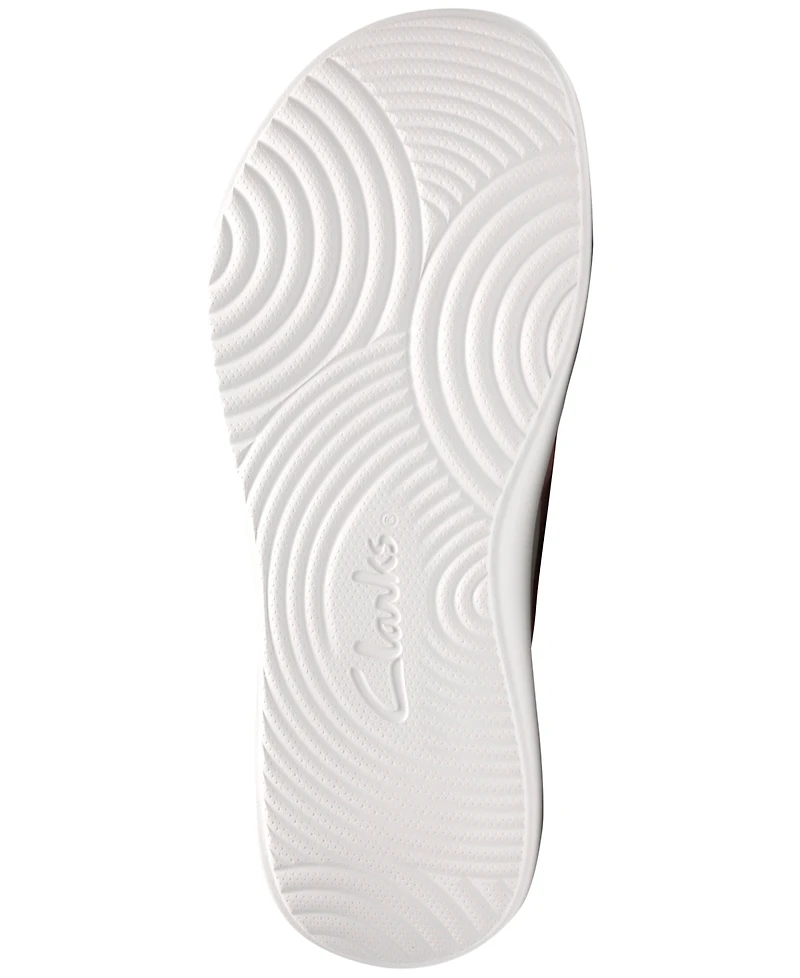 Clarks Women's Solevana Post Round Toe Sandals