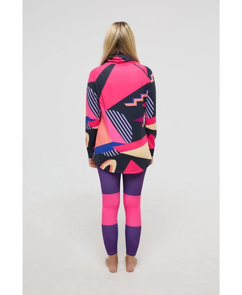 Oosc Women's High Neck Baselayer Top Hotstepper