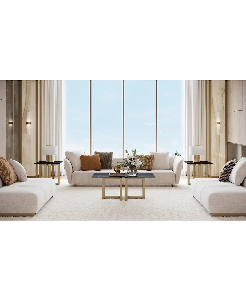 Emila 3-Pc. Rectangle Coffee Table and End Tables Set