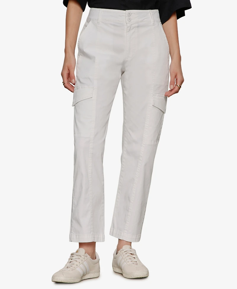 Sanctuary Women's Rebel Straight Leg Crop Pants