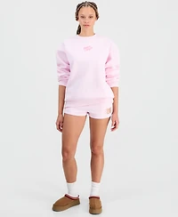 The Happy Camp3r Juniors' Embroidered Crewneck Sweatshirt