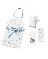 Lenox Wildflower Botanical Cotton 5-Pc. Kitchen Towels Gift Set