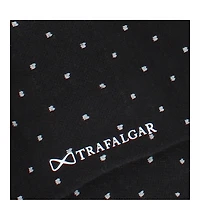 Trafalgar Men's Pierre Polka Dot Mid-Calf Pima Cotton Socks (1 Pair)