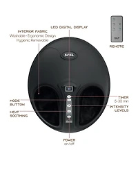 Tzumi Shiatsu Spa Foot Heat Massager