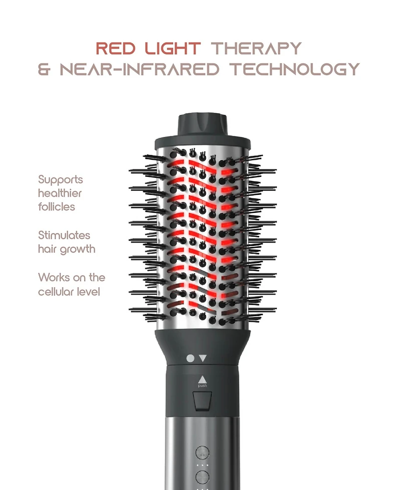 Tzumi Red Light Therapy 7-in-1 Hair Dryer