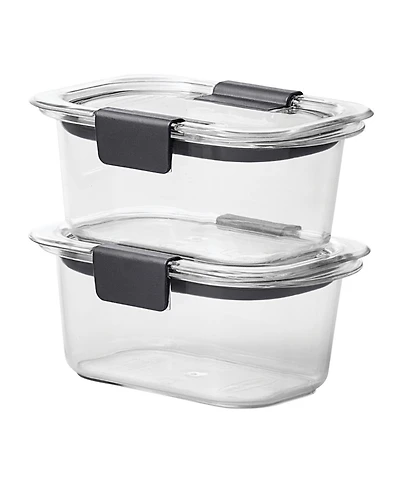 Rubbermaid Brilliance Food Storage Containers, 2-Pack