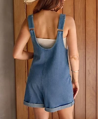 Cupshe Women's Younger Self Blue Romper