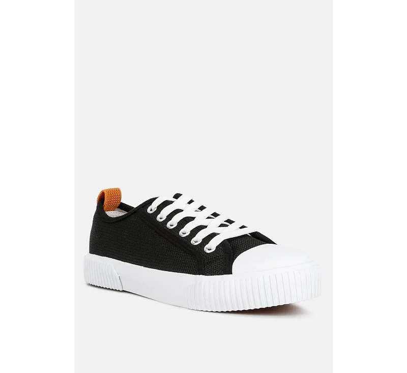 London Rag Sway Chunky Sole Knitted Textile Sneakers